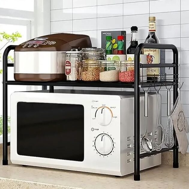 Support micro-ondes 1 étage