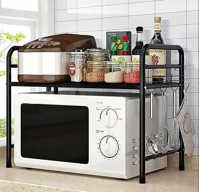 Support micro-ondes 1 étage